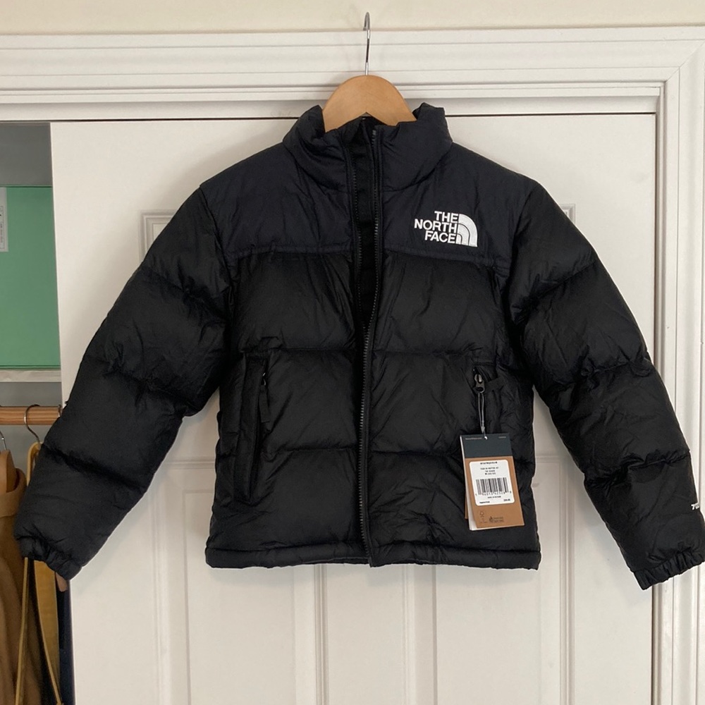 The North Face 96 Nuptse Jacket TNF Black Teen size M 10/12 700 fill
